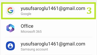 Telefondan Google Hesabı Kaldırma