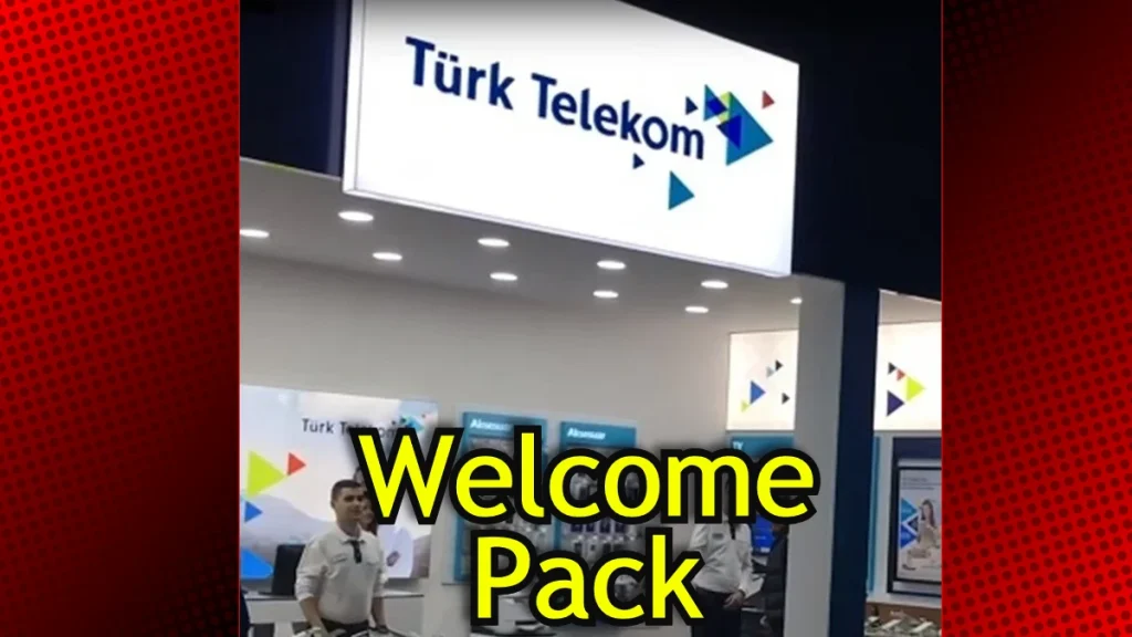 Turk Telekom Tourist Welcome Pack