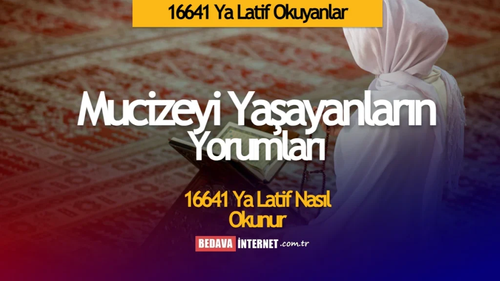 Ya Latif okuyanların yorumları