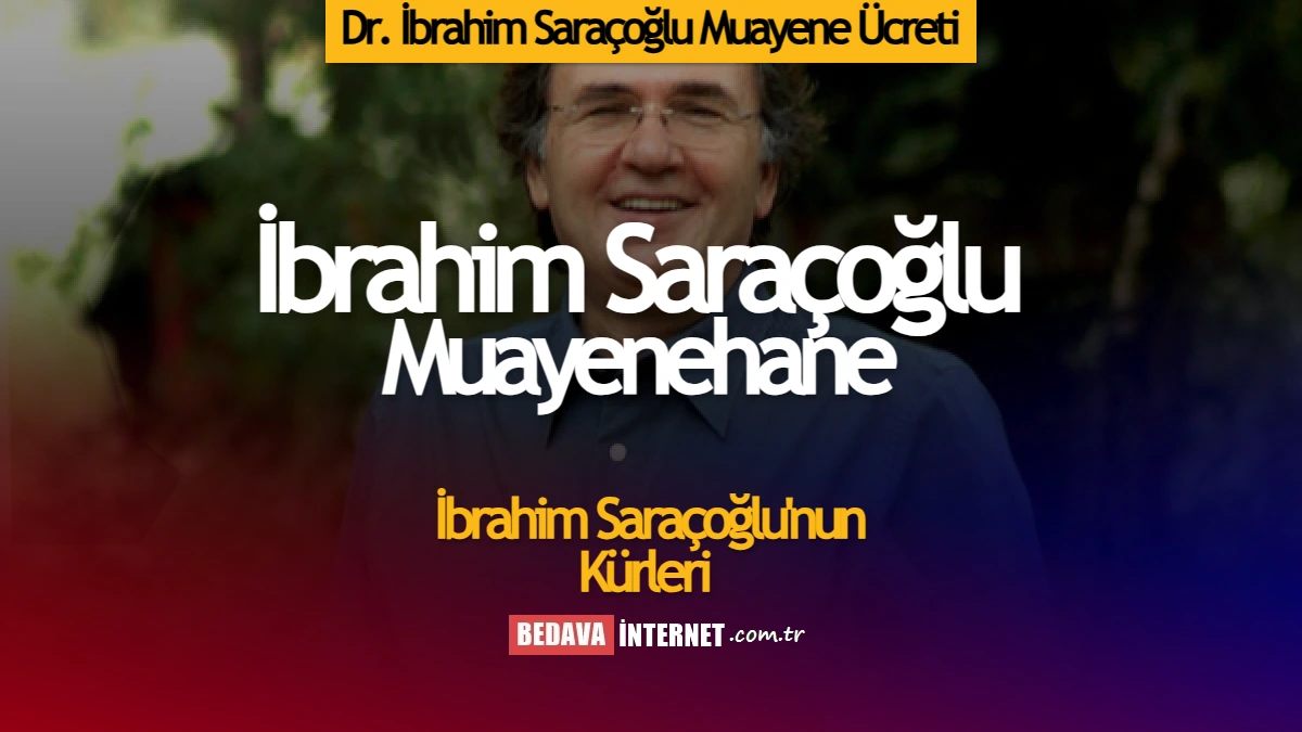 Dr. İbrahim saraçoğlu muayene ücreti