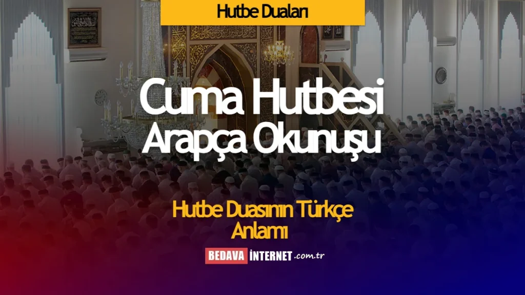 Hutbe Duaları