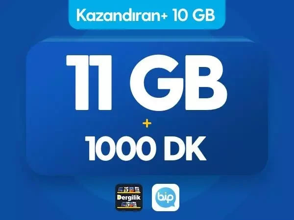 Turkcell kazandıran 10 gb