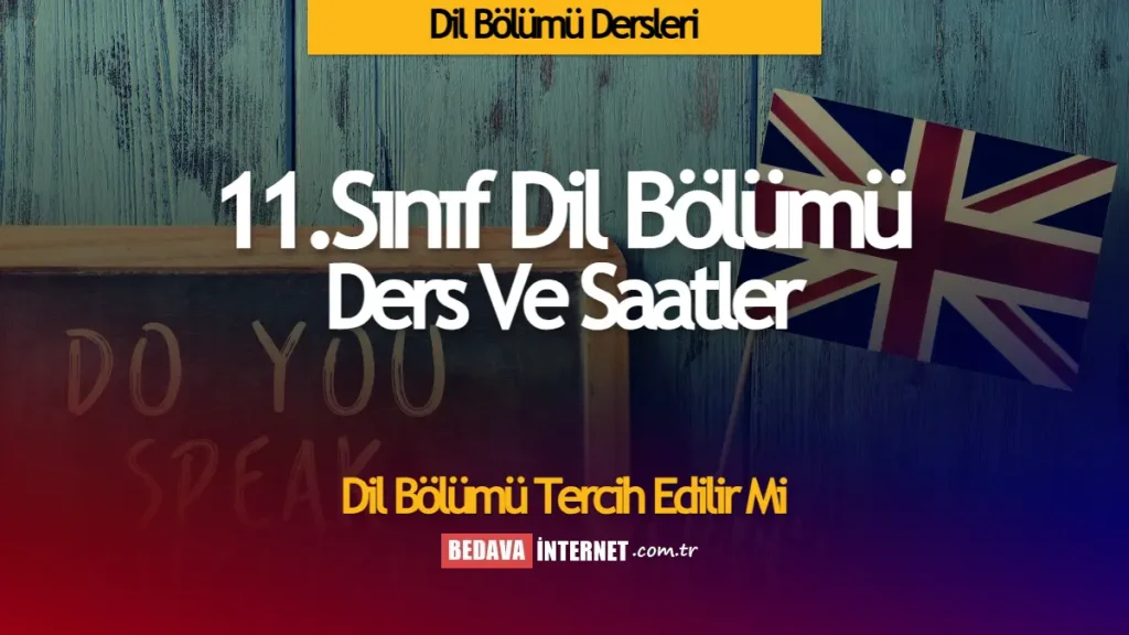 dil bölümü dersleri