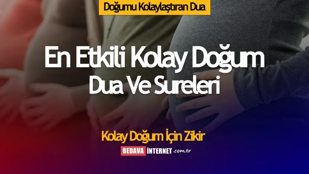 Doğumu kolaylaştıran dua