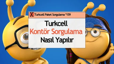 Turkcell kontör sorgulama nasıl yapılır