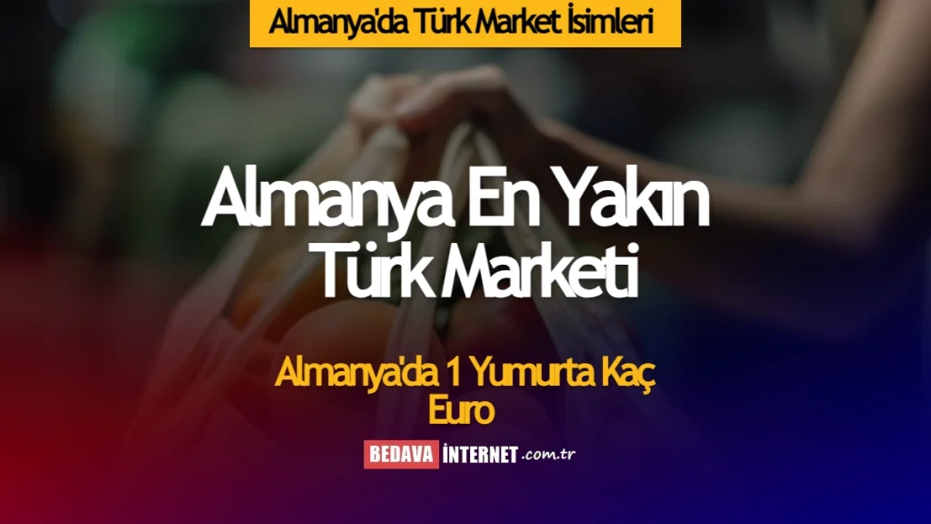 Almanya En Yakın Türk Marketi