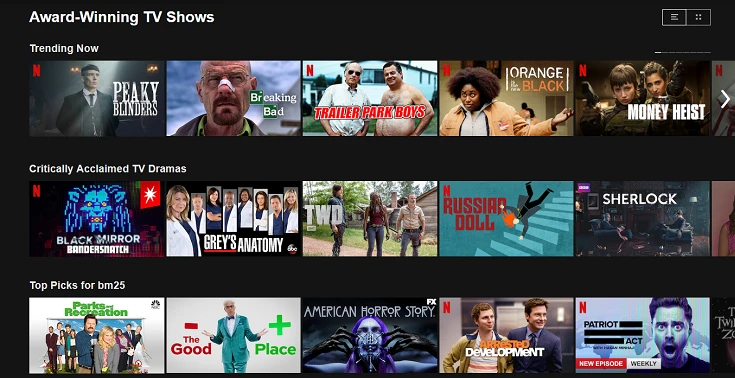 Netflix dizilerini ücretsiz i̇zleme